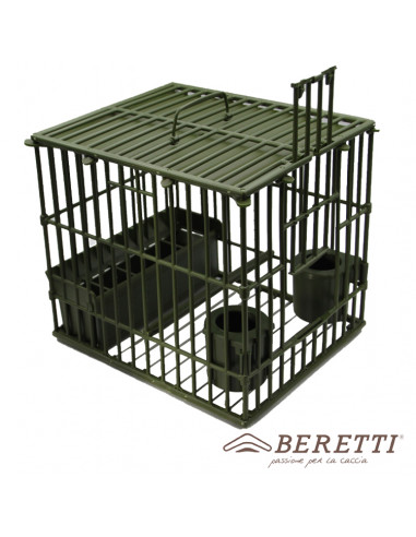 Thrush cage with side opening