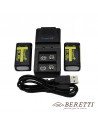 Kit con 2 baterías de litio de 9V y cargador.