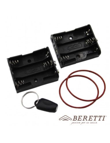 Kit 2: battery holder, magnet, red o-ring