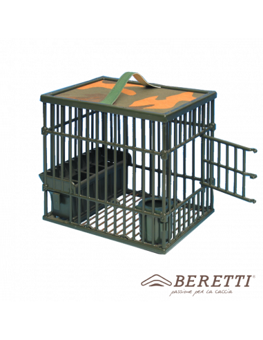 Small cage with side opening and waterproof...