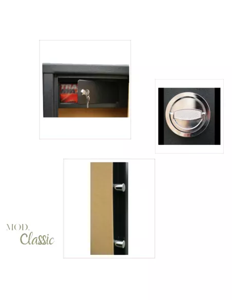 Detalles de la caja fuerte CLASSIC CLT10