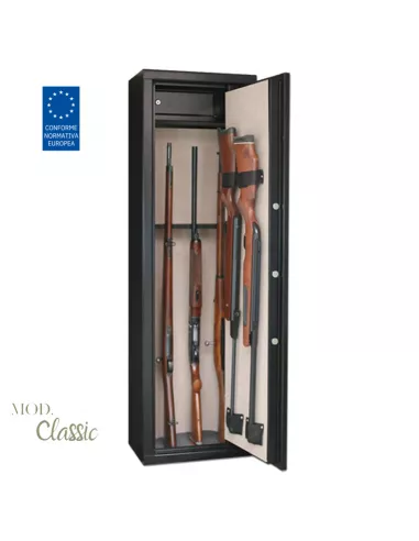 Caja fuerte clásica CLT10 abierta