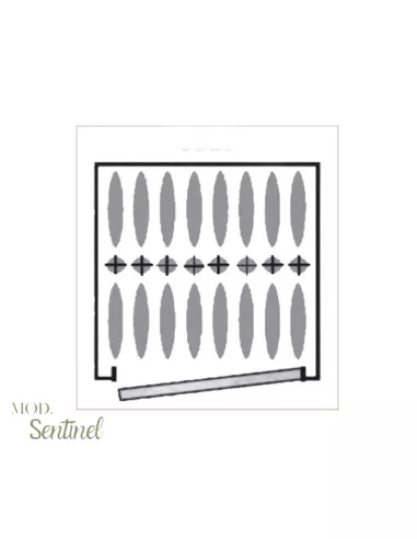 Caja fuerte para rifle INFAC SENTINEL SD16