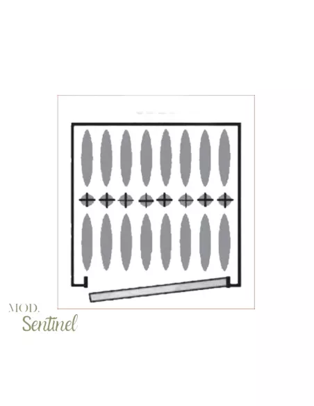 Caja fuerte para rifle INFAC SENTINEL SD16
