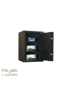 CASSAFORTE porta pistole e munizioni  DELTA 2 aperta