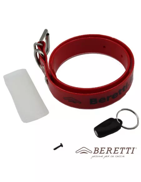 Collar naranja para el localizador Scolopax, tornillo, funda, imán
