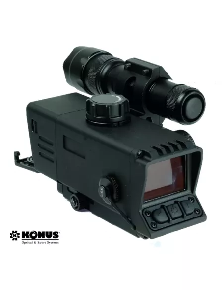 Ottica NV3 vista dal lato sx