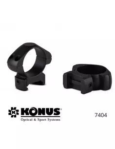 Крепёжные кольца Konus Medium – 30 мм – для планок Пикатинни и Вивер.