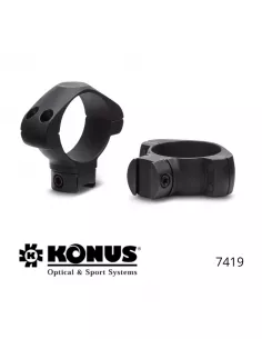Anelli di montaggio medi Konus – 30MM - slitte Calibro 22. e Airguns