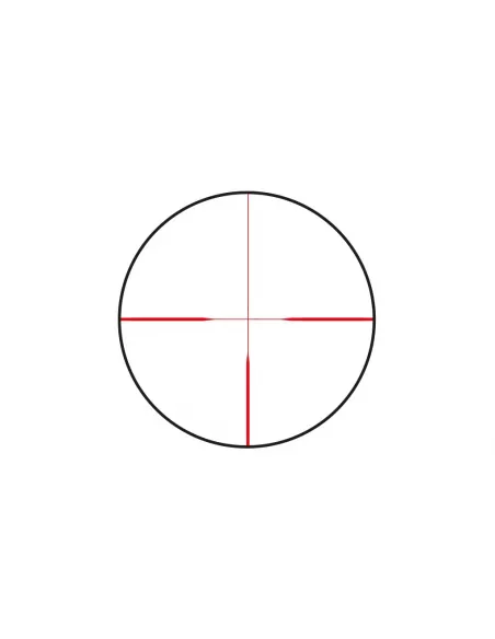 Ottica Konus 30 mm - WILD 4x - 12x40 ZOOM reticolo