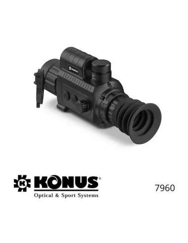 Visore termico Konus FIERY-RF vista da dietro