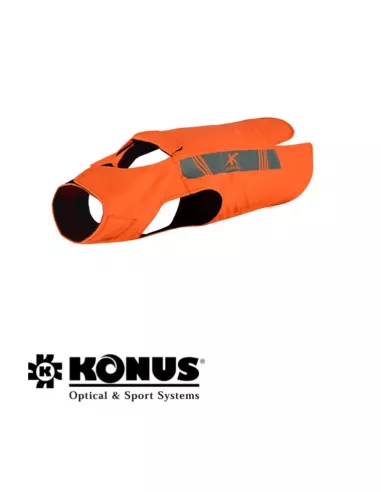 Corpetto protezione antizanna cane Konus vista lato sinistro