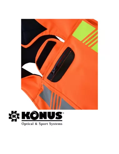 Corpetto protezione antizanna cane Konus dettaglio passante