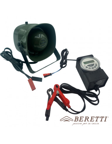 Kit Ahuyentador Beretti PRO-100W + Temporizador Crono