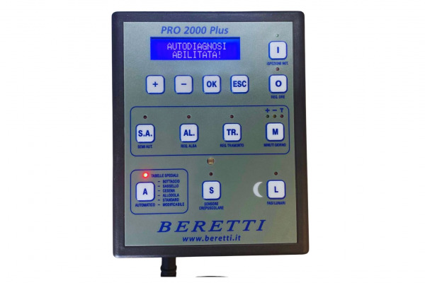 8. Autodiagnostic, comment l'abiliter en utilisant le PRO-2000 Plus