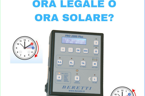 Fotoperiodo: Ora solare e Ora legale